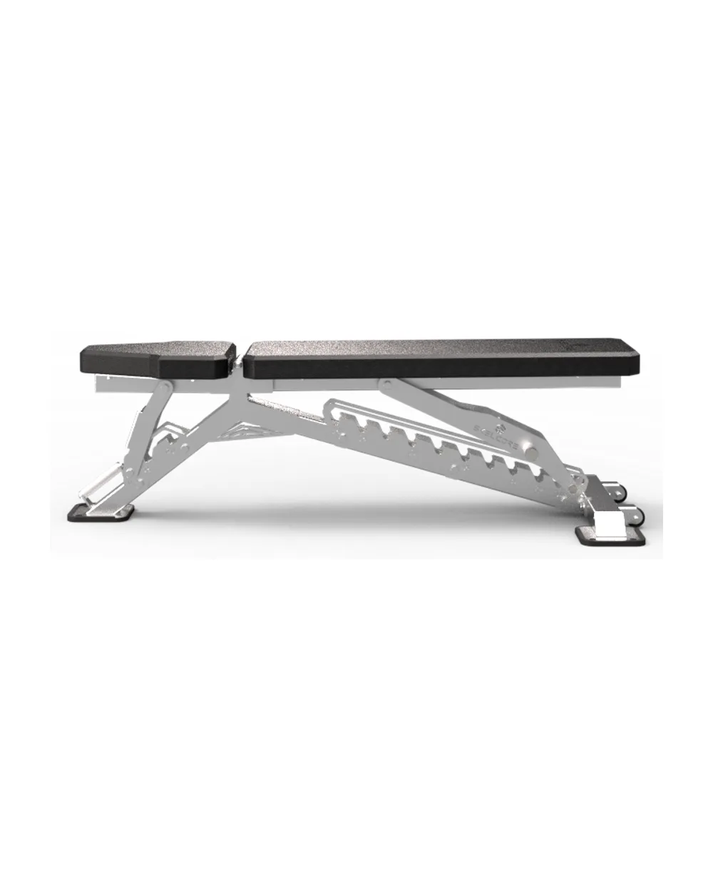 Skelcore Heavy Duty Stainless Steel Adjustable Bench — view 3