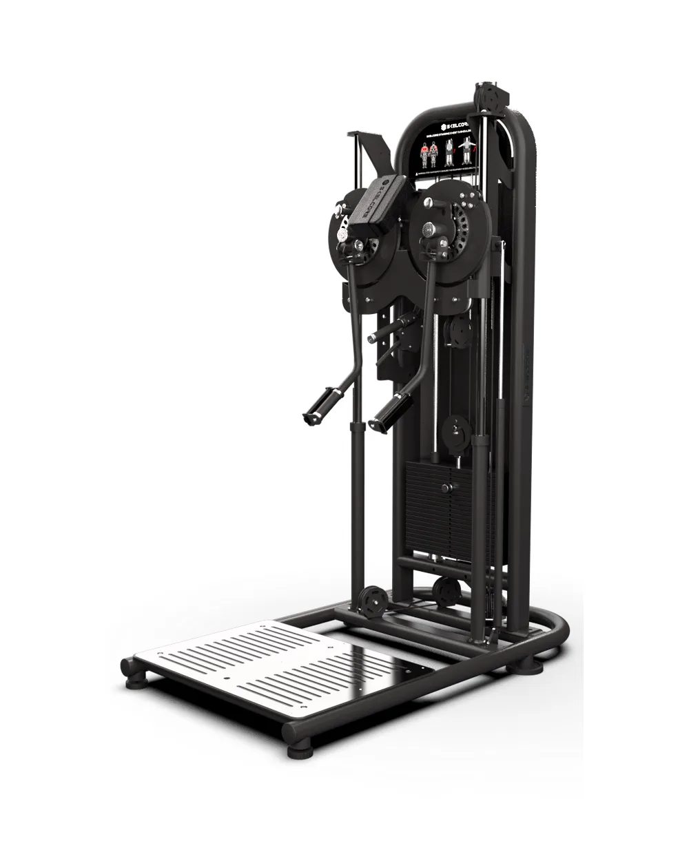 Pro Standing Lateral Raise Pin Load Machine
