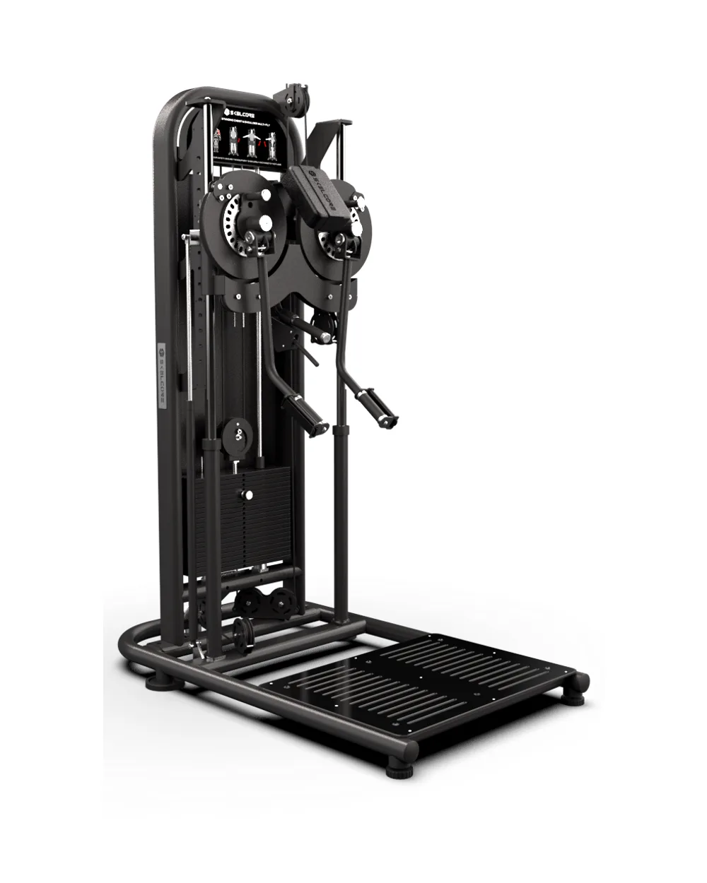 Skelcore Pro Standing Lateral Raise Pin Load Machine — view 2