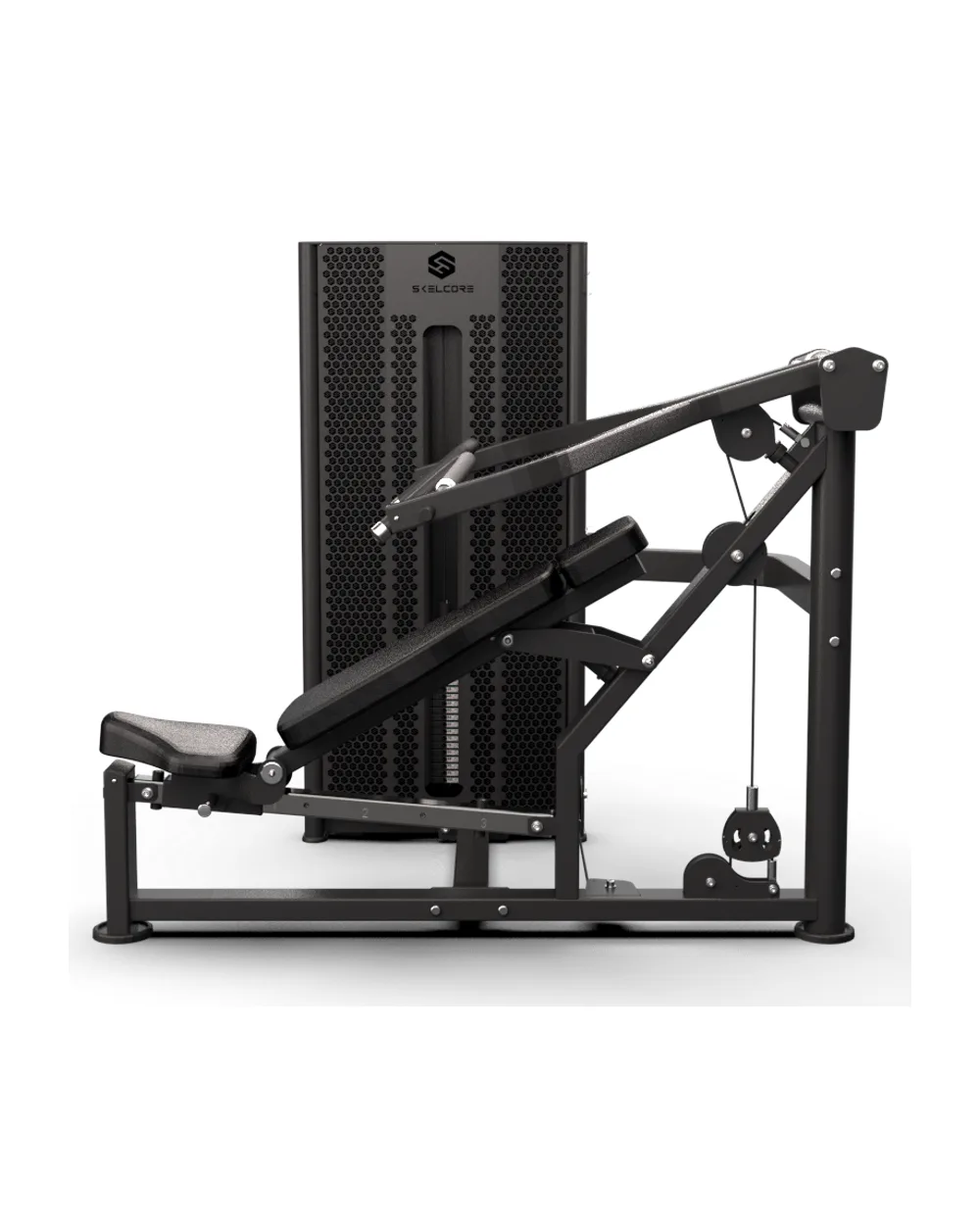 Skelcore Trinity Seated Adjustable Chest & Shoulder Press Pin Load — view 3