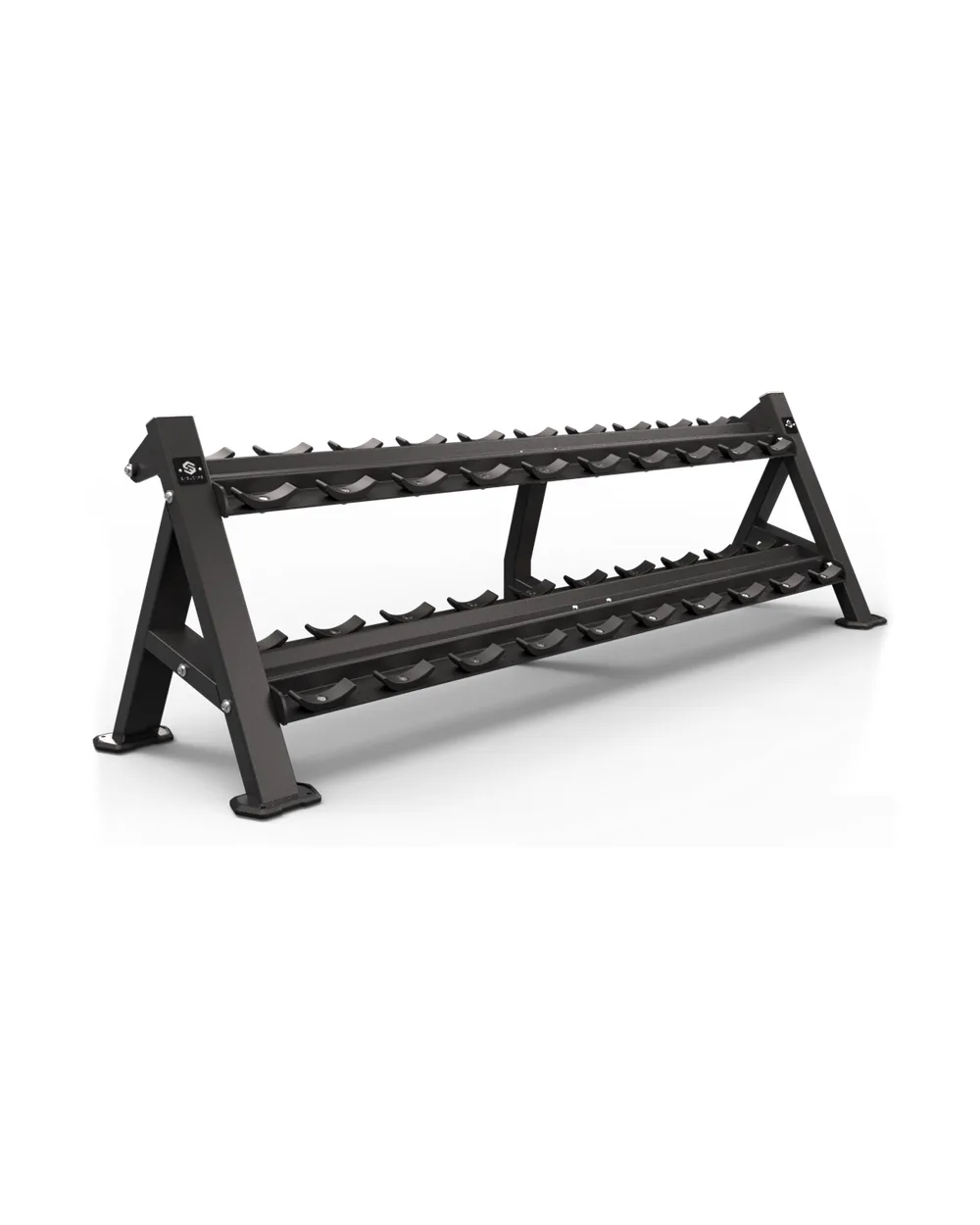 Skelcore Heavy Duty Dumbbell Rack 2-10 — view 2