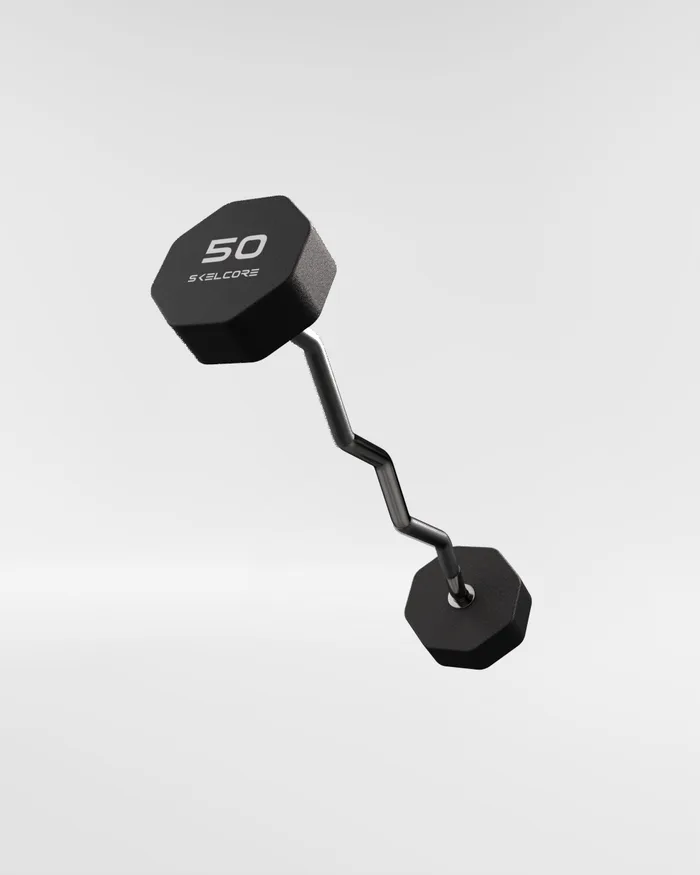 Skelcore Fixed & EZ Barbells Free Weights