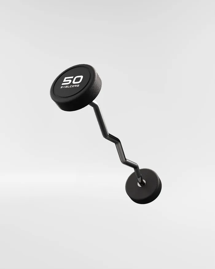 Urethane Fixed EZ Barbell