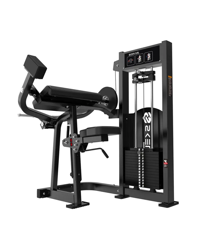 Power Series Bicep Curl Pin Load