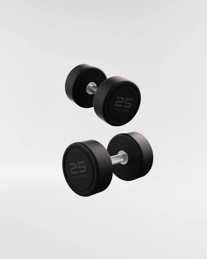 Round Rubber Dumbbell