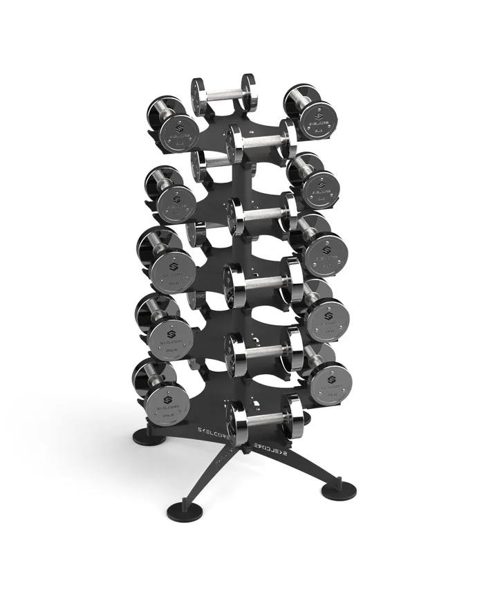 Rotating Dumbbell Storage Rack