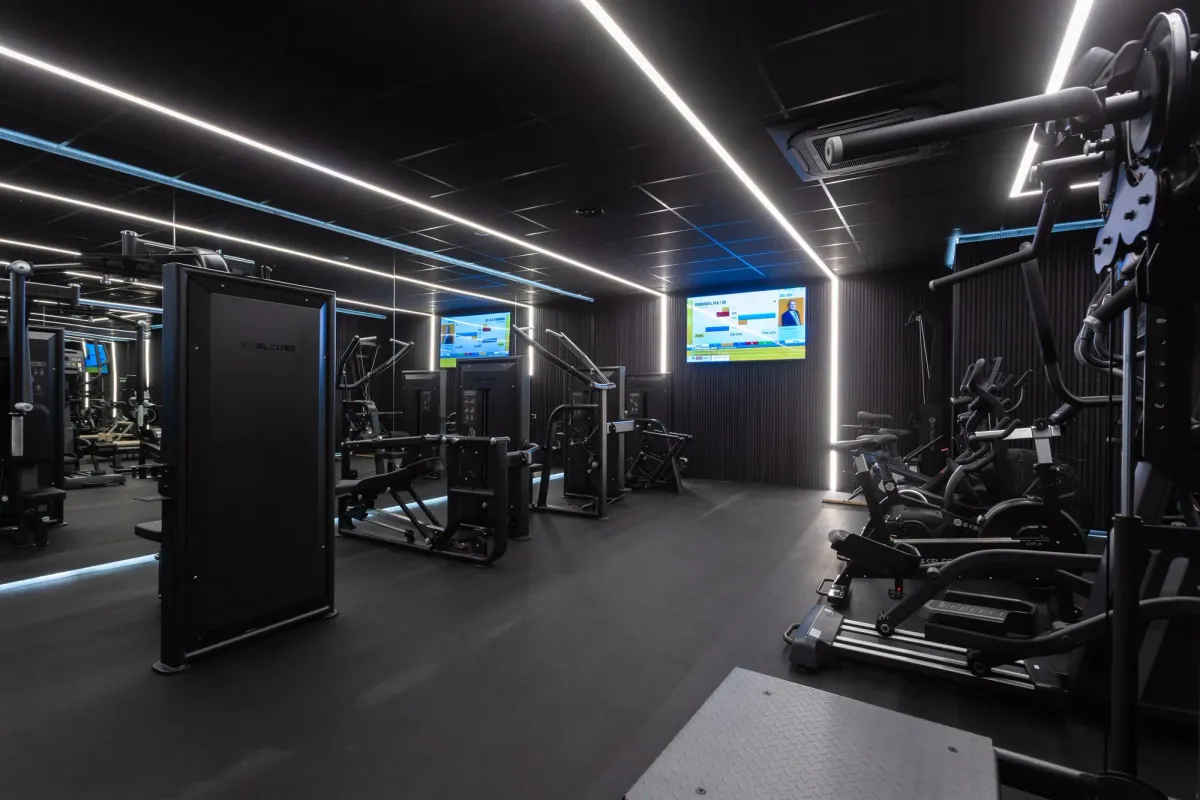 Flight House gym with Skelcore equipment — photo 2